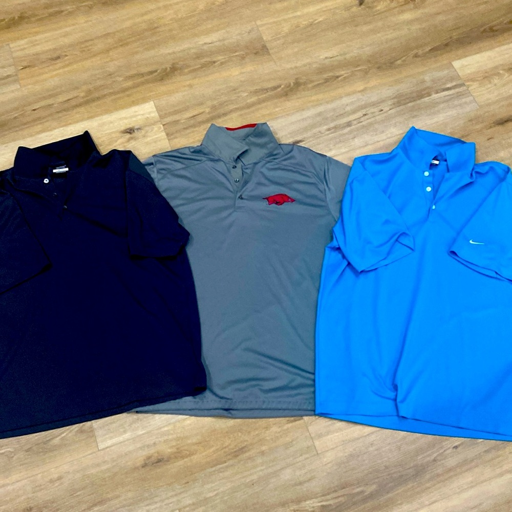 Nike Golf polos 3 pc set
